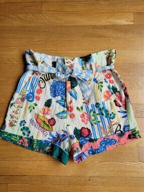 New!! Agua Bendita Addison Citrus Shorts